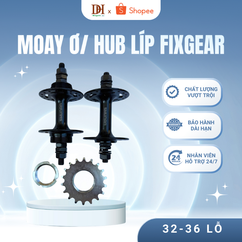 Moay ơ/ Hub líp xe đạp fixgear  32-36 lỗ xe đạp thể thao