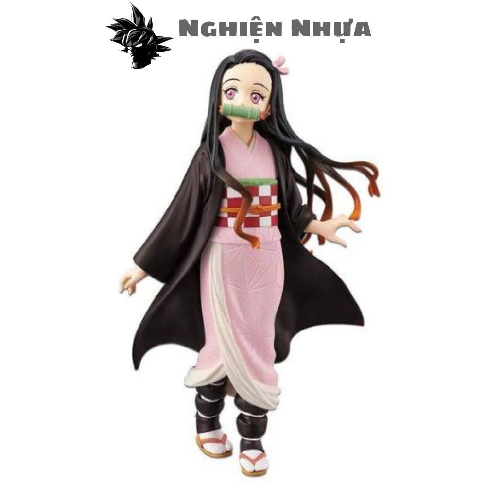 Mô hình Kimetsu No Yaiba figure Demon Slayer Kamado Nezuko cao 15 cm- figure thanh gươm diệt quỷ
