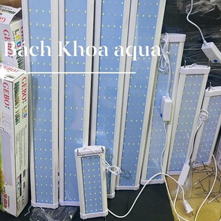 Đèn led GEBO 4D 30-40-50cm ánh sáng trắng - Đèn 4 hàng bóng cho bể cá