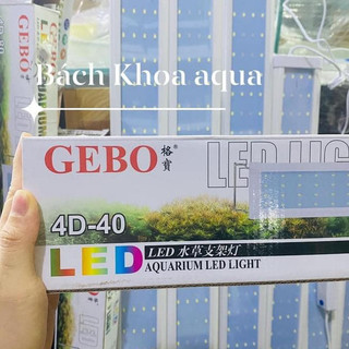 Đèn led GEBO 4D 30-40-50cm ánh sáng trắng - Đèn 4 hàng bóng cho bể cá
