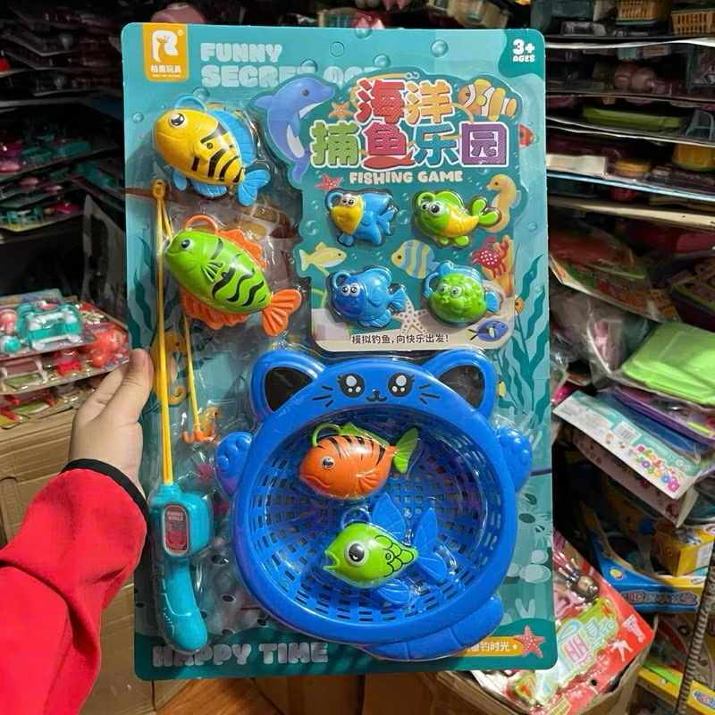 🐟 Bộ Đồ Chơi Câu Cá Vui Nhộn – Fishing Game 🎣