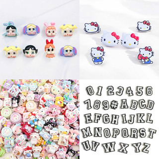  Bộ Charm Jitbitz Sticker 3D Gắn Dép Nhiều Mẫu Dễ Thương  Đã có chân gắn  PINIC STORE 