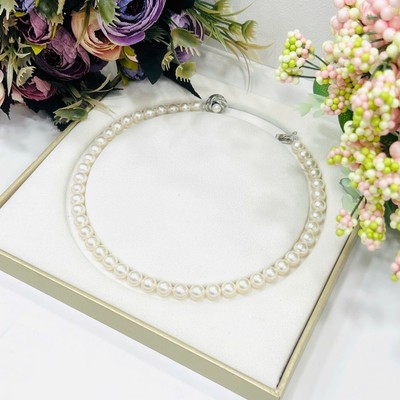 Chuỗi Ngọc Trai Biển 8-8.4ly Dài 40cm Mã 04 Sang Trọng - Ngọc Trai Trường Thịnh