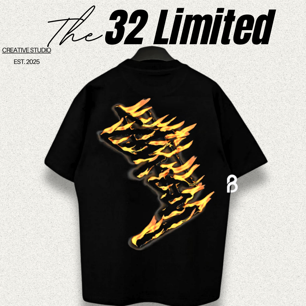 T-Shirt Áo Thun 𝓈𝓉𝓊𝓈𝓈𝓎 Fire Cotton Cao Cấp - THE 32Limited