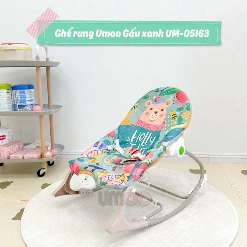 Ghế Rung Tự Động Cho Bé Ibaby UM-05163 – Giúp Mẹ Nhàn, Bé Luôn Êm Giấc