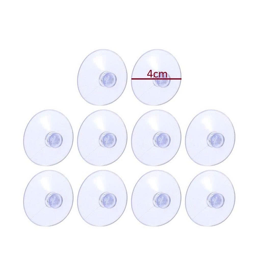 Set 10 cốc hút mặt kính bàn chống trượt, miếng hít quây cũi, đệm lót mặt bàn chống va chạm