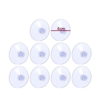 Set 10 cốc hút mặt kính bàn chống trượt, miếng hít quây cũi, đệm lót mặt bàn chống va chạm