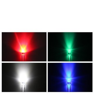 Led Đơn 5mm Siêu Sáng Gói 1000 Bóng (Ánh Sáng Tinh Khôi)