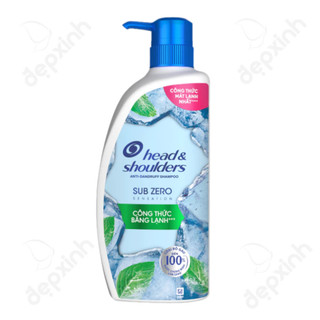 Dầu gội làm sạch gàu Head and Shoulders Sub Zero Sensation -5C 550ml