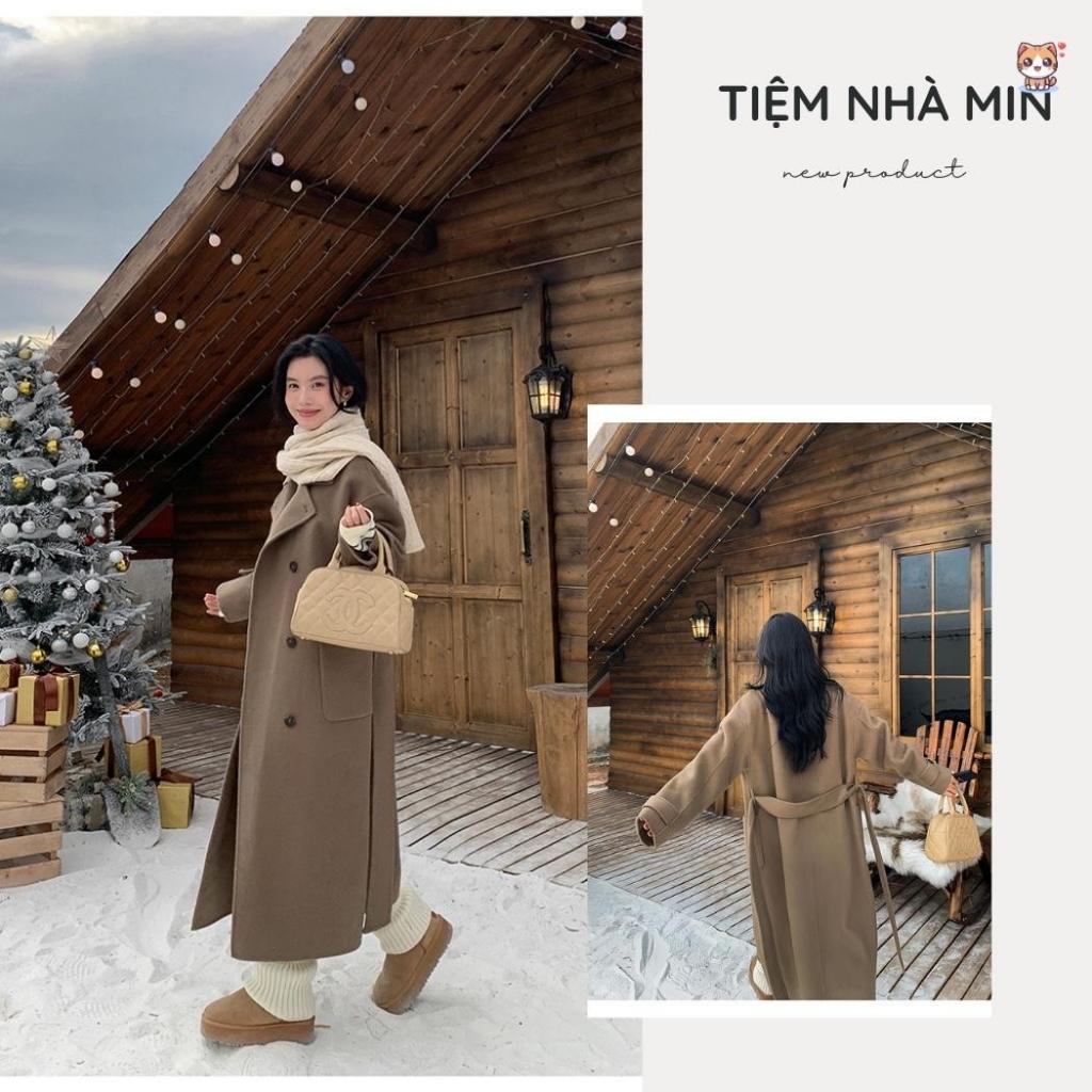 (TiemnhaMin-order) Áo khoác Măng Tô nhà MULVAN CHÍNH HÃNG