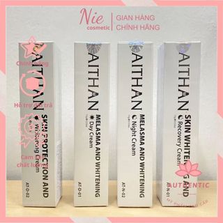   SET 4 Kem  BỘ KEM DƯỠNG XỬ LÝ NÁM CHUYÊN SÂU AIT.HAN MELASMA AND WHITENING 