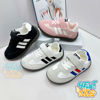   Form nhỏ Giày bata đế bệt Trẻ Em Vạch P02 cho bé trai bé gái từ 3-12 tuổi Đế bệt ôm chân tạo cảm giác thoải mái 