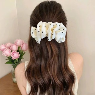  Kẹp Chuối Đuôi Ngựa Chấm Bi Bản To Kẹp Tóc Nữ Hàn Quốc Xinh Xắn Phụ Kiện Tóc Thời Trang Dễ Thương 