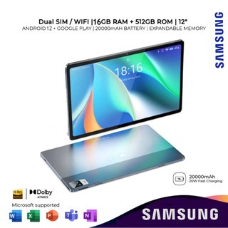 2026 Máy tính bảng Samsung Galaxy Tab 12.0 | 12+512GB 4G |Android 12 snapdragon 865 | 10000mAh