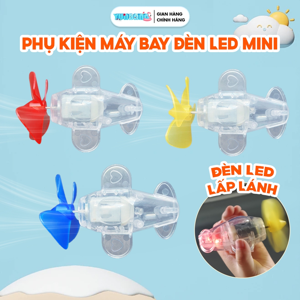 Máy Bay Đèn Led Mini, Đồ Chơi Nhỏ Trang Trí, Phụ Kiện Trang Trí Xe Máy, Trang Trí Mũ Bảo Hiểm