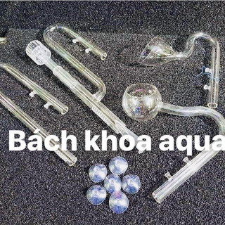 Bộ In Out Thuỷ tinh phi 12/16 có lựa chọn kèm lọc váng - Phụ kiện in out cho bể thủy sinh
