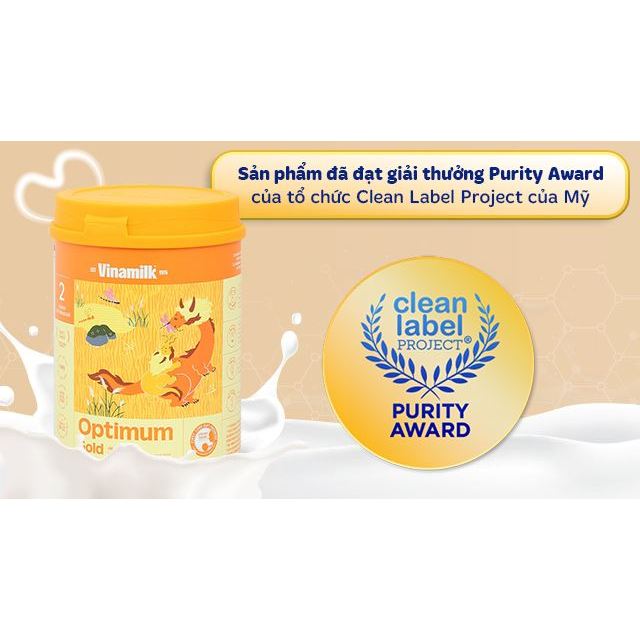 (mẫu mới) Sữa bột vinamilk Optimum số 2 800g