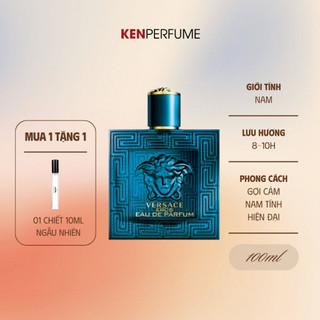  Nước hoa Fullseal 100ML Versace Eros EDP  | Nước Hoa Nam | Ken Perfume 