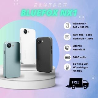  Bluefox NX1 - Ram 8GB - 128GB Android 15 có Ghi âm cuộc gọi - Điện thoại mini Pin trâu 