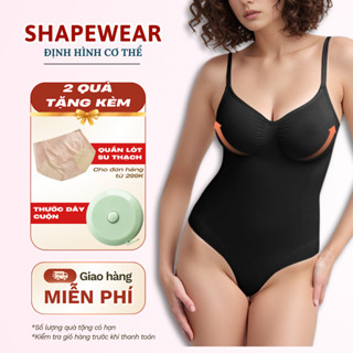 Áo Gen Bodysuit Định Hình Cơ Thể Liceria - Điêu Khắc Body Siết Eo Gom Gọn Mỡ Thừa Siêu Quyến Rũ BD02