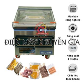Máy Hút Chân Không DZ 320 – Bảo Quản Thực Phẩm Tươi Ngon – Máy Inox Chuyên Dụng