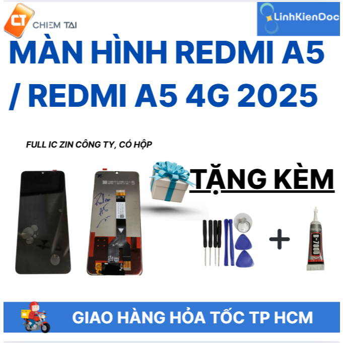 Màn hình Redmi A5 / Redmi A5 4G 2025 full IC zin công ty