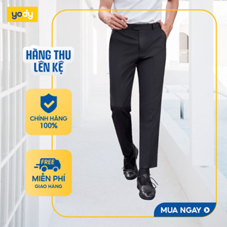  [SALE ĐG] Quần âu nam cạp di động YODY kiểm soát mùi, chống tia UV QAM7021 MOTR25A086