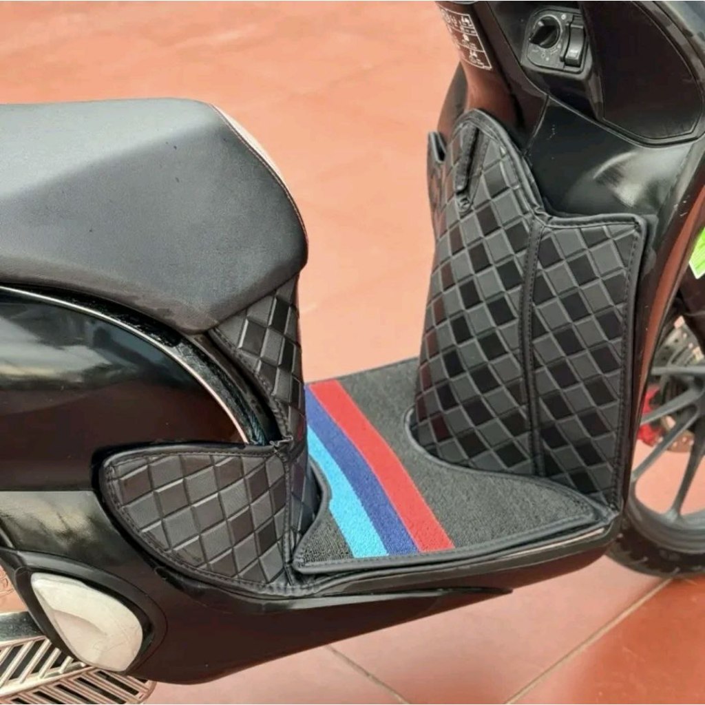 Thảm lót sàn Sh mode thảm chống trầy xước xe Sh mode 2025 -2026 (2 thảm) màu đen