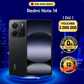  Điện Thoại Xiaomi Redmi Note 14 4G - Chưa Active - Hàng Chính Hãng - Nam Khánh Mobile 