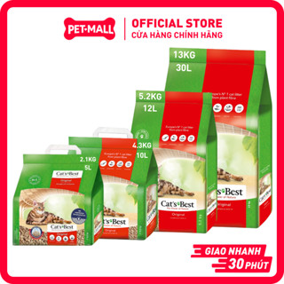 2.1KG - 4.3KG - 5.2KG - 13KG - Cát Gỗ Vệ Sinh Cho Mèo Cat's Best Original Cat Litter Petmall