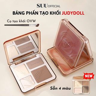 [TRỢ GIÁ] Bảng Tạo Khối JUDYDOLL, Phấn Tạo Khối Bắt Sáng Highlight Tự Nhiên Lâu Trôi Chống Nước 9g