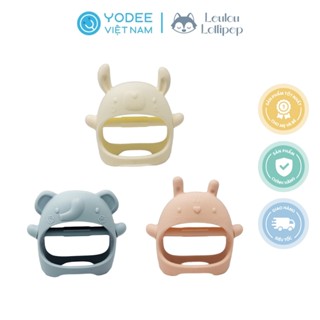 Loulou Lollipop Gặm nướu vòng tay silicone cao cấp giúp giảm đau và ngứa nướu cho bé