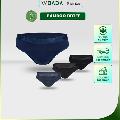 [COMBO 3] Quần Lót Nam Chất Liệu Bamboo Cao Cấp Thương Hiệu Woada LK151