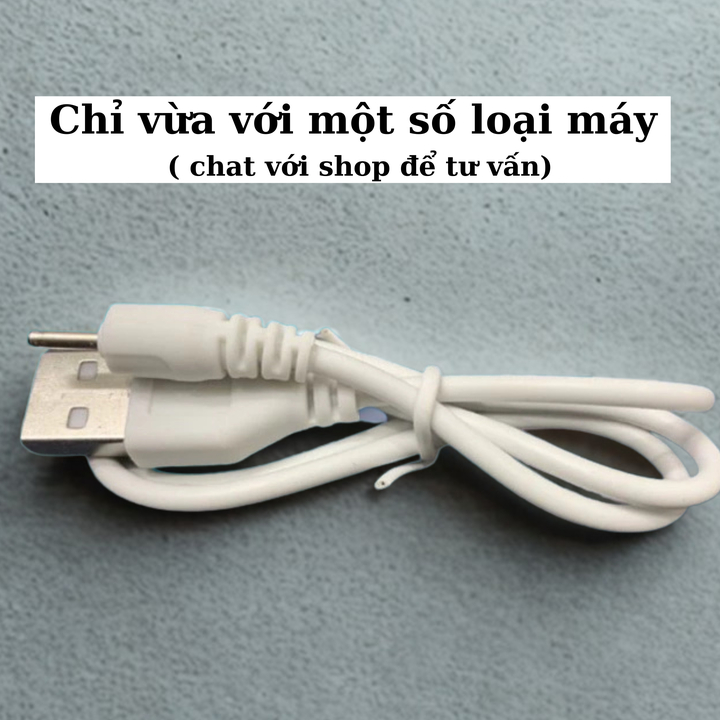 Dây Sạc Máy Tăm Nước Orral Irigator, Vanlu 5V1A, B - Dental, Seasy