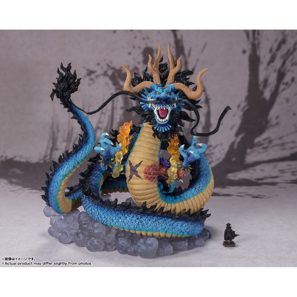 Mô hình One Piece - Kaido Figuarts Zero King Of The Beasts Twin Dragons Figure chính hãng Bandai