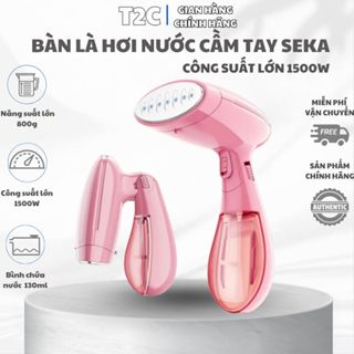 Bàn là hơi nước cầm tay Seka K545 công suất 1500W, bàn ủi hơi nước mini du lịch, gấp gọn tiện lợi