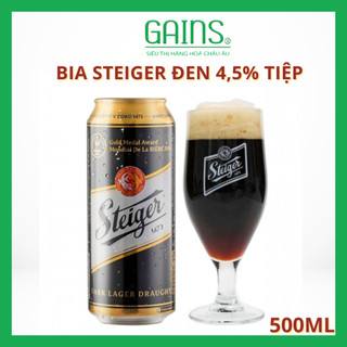 Bia Steiger đen 4,5% Tiệp -  500ml