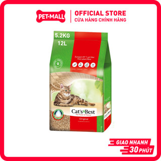  5.2KG - Cát Gỗ Vệ Sinh Cho Mèo Cat's Best Original Cat Litter Germany Petmall 