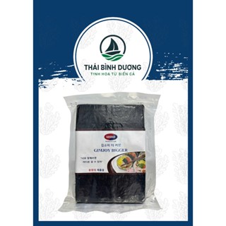  Lá kim cuốn cơm  Rong biển cuộn cơm Gimjoy Biger 100 lá to 19x27cm  - có zip 