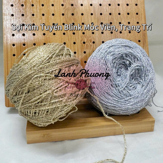 Sợi Kim Tuyến Móc Viền Trang Trí Handmade