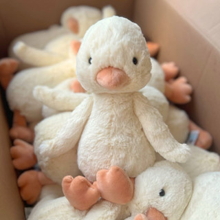   CHÍNH HÃNG Vịt bông Jellycat BASHFUL DUCKLING size M 