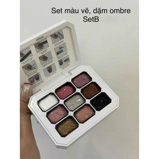  Set Umii màu vẽ dặm ombre 