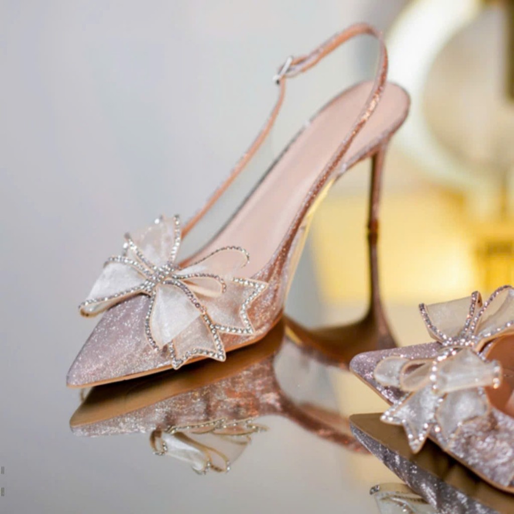 Giày GXC68 cao gót 9cm tươi sáng nổi bật tinh tế thời trang nữ | BigBuy360 - bigbuy360.vn