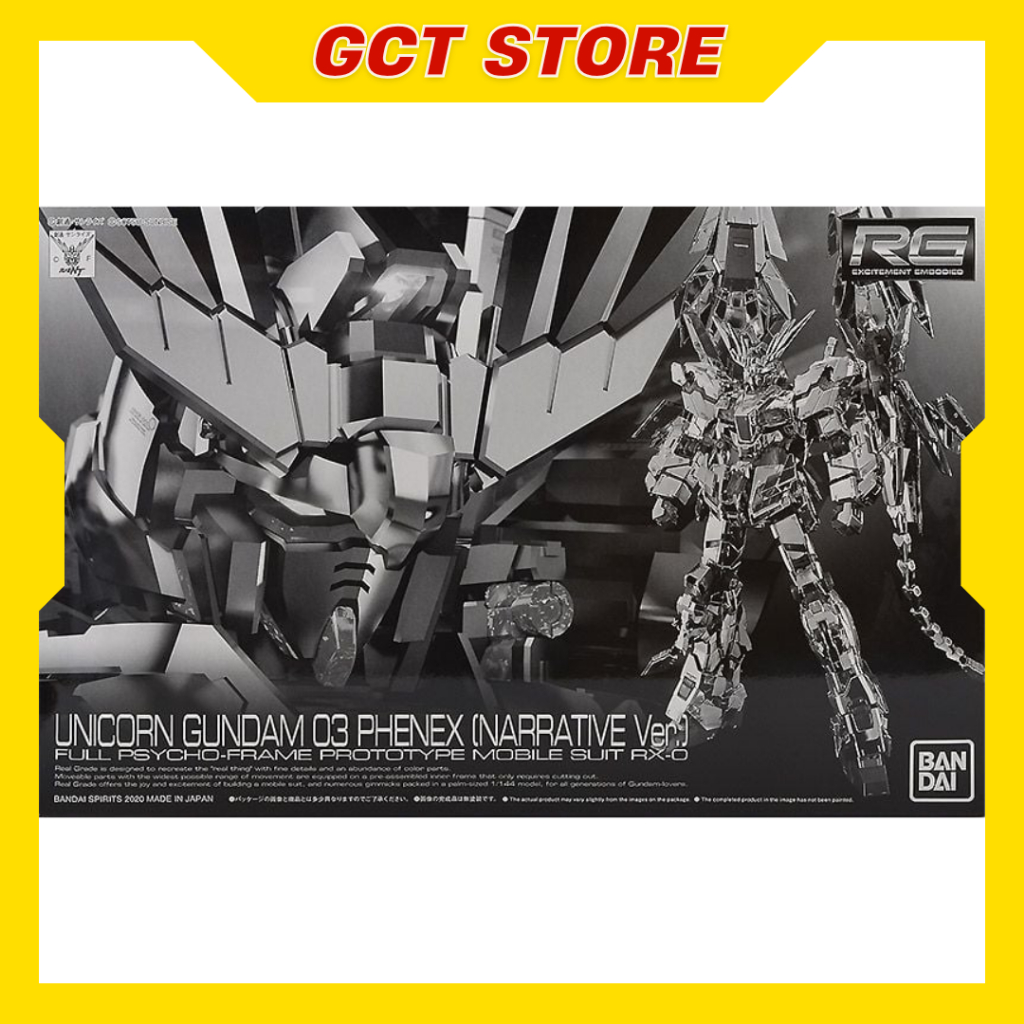 [CÓ SẴN] Mô Hình Lắp Ráp RG Phenex Narrative ver.