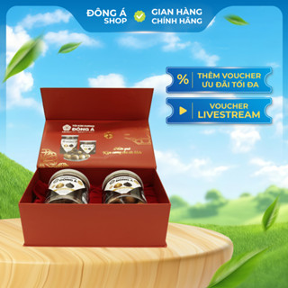   Hộp quà Tết  Tỏi Kim Cương Đông Á 400g - Hộp quà sức khỏe - Hỗ trợ sức đề kháng tiêu hóa tim mạch 