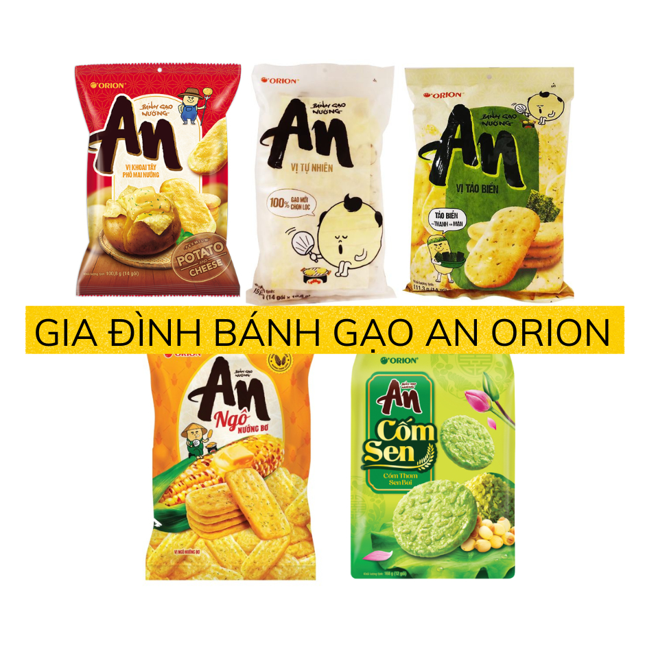 [TPHCMQ3] BÁNH GẠO AN CÁC LOẠI BÁNH AN BÁNH GẠO ORION BÁNH ORION BÁNH GẠO CÁC LOẠI