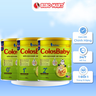  Sữa ColosBaby Gold 0+ 1+ 2+ Cho Bé Lon 800g - Bibo Mart 