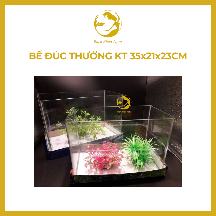 Bể đúc thường 35x21x23cm - Bể đúc bo 2 góc thẩm mỹ