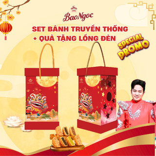   Trợ giá  Phiên bản giới hạn Hộp 4 bánh truyền thống 150g tặng 1 lồng đèn cao cấp 