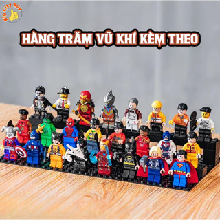   RẺ VÔ ĐỊCH  Set Mô Hình Lắp Ghép Nhân Vật Siêu Đỉnh Combo Đầy Đủ Nhân Vật Siêu Anh Hùng Cho Bé Bigcitybuy Figure 23LGC 